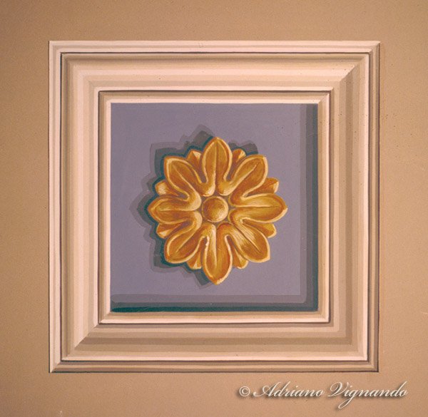 Détail de décoration d\'une voute