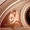 Fresque \"Nativité et déposition de Jésus\" (détail)