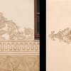 Scuola G. Poerio, Milano, facciata del 1920 restaurata con la tecnica del graffito